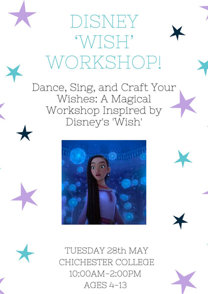 Disney Wish Workshop Tuesday 28th May!