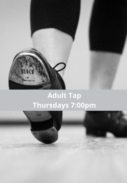 Adult Tap at Chichester College on Thursdays at 7:00pm