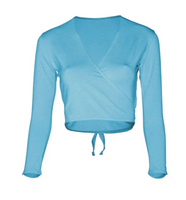 SH 21 Age 10-12 Teal Ballet wrap (Juniors and above)