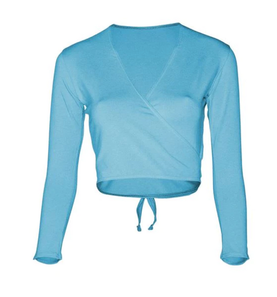 SH 21 Age 10-12 Teal Ballet wrap (Juniors and above)